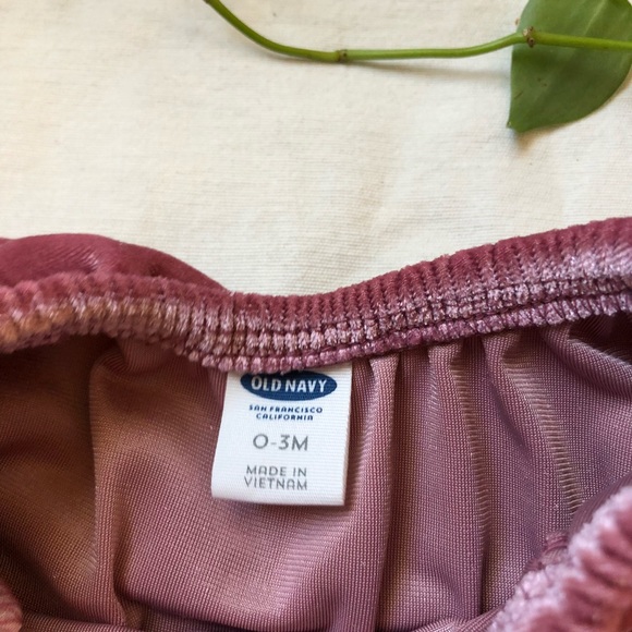 Old Navy Pink Velvet Dress - Picture 3 of 3